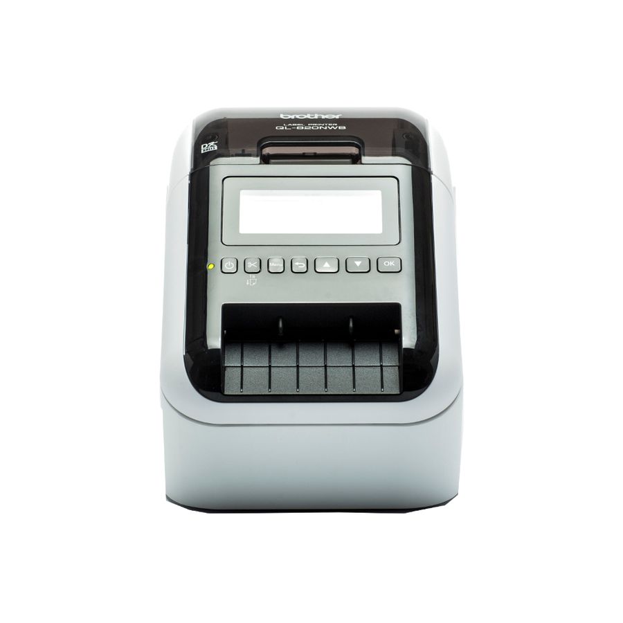 Brother QL-820NWBC labelprinter Direct thermisch Kleur 300 x 600 DPI 176 mm/sec Bedraad en draadloos Ethernet LAN DK Wifi Bluetooth
