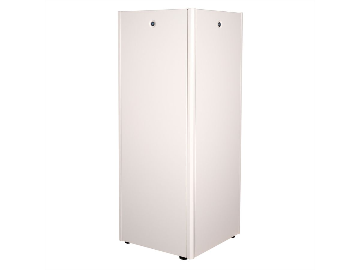 ROLINE 19-inch netwerkkast Basic 42 U, 800x800 BxD Glazen deur grijs