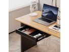 VALUE Ultra-Slim Underdesk Mount Storage Drawer, 420 mm width, black