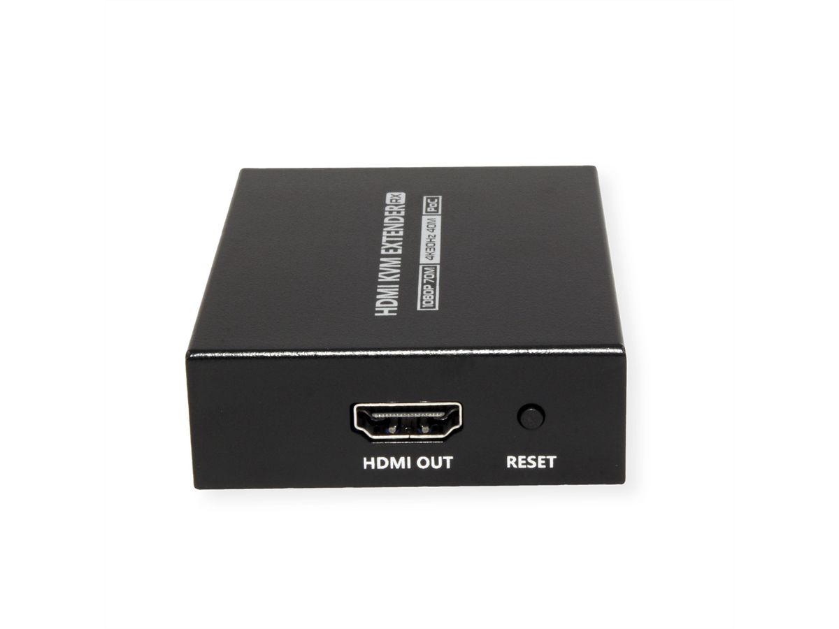 VALUE KVM-Extender via Cat.6/6A, HDMI 4K30, max. 40m