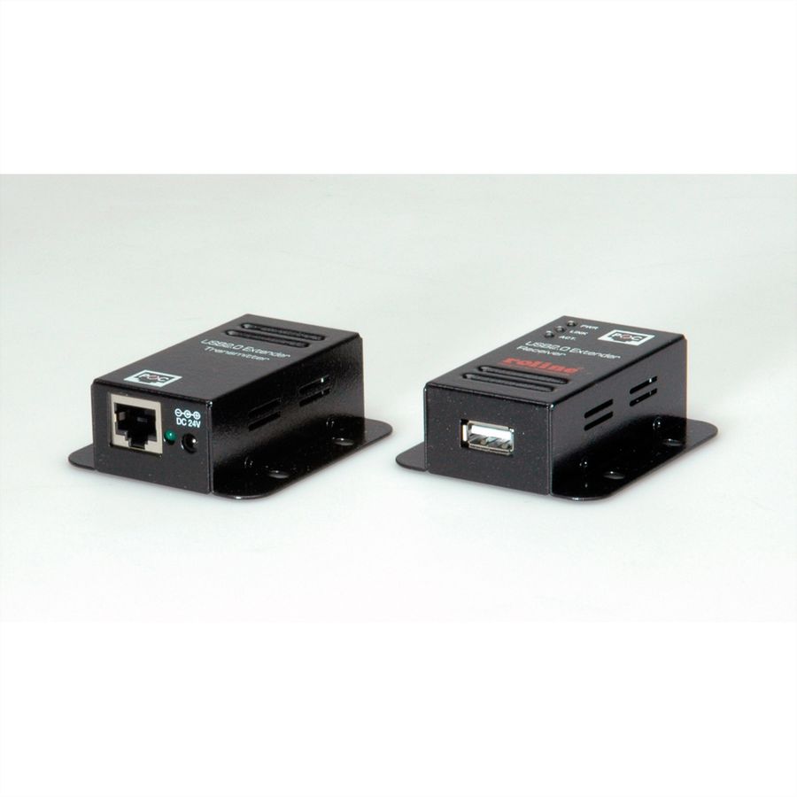 ROLINE USB 2.0 Extender over RJ-45, PoC, 1x USB, max. 50m