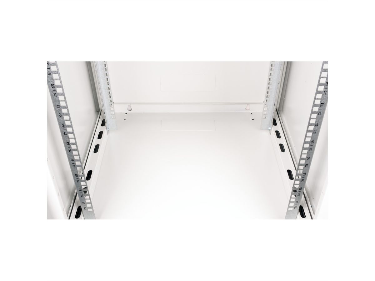 ROLINE 19" Wall Cabinet Basic Plus 18U, 600x600 BxT grey