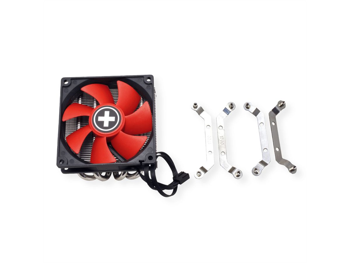 Xilence I404T Intel CPU Cooler, Top Blow, 92mm PWM Fan, 125W