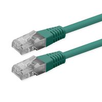 ROLINE Cat.6 (Class E) Patch Cable, UTP, PoE, groen, 0,3 m