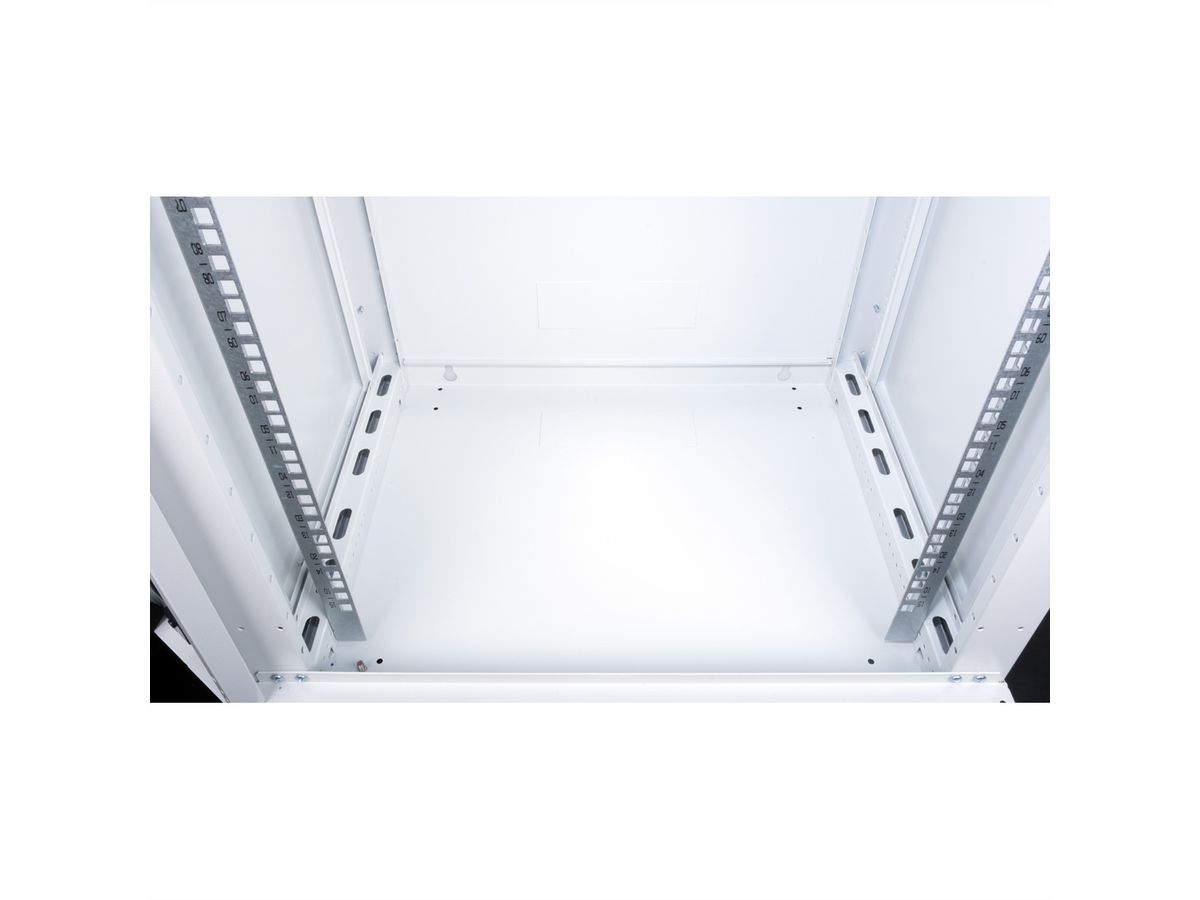 ROLINE 19” wandbehuizing Basic Plus 18U, 600x450 BxT grijs