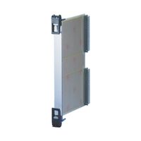 SCHROFF-insteekset met IET-handgreep, afgeschermd, zwart, 6 HE, 12 HE