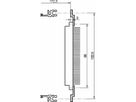 SCHROFF Z-rail voor verbindingsstuk, EN 60603-2, 60 HP
