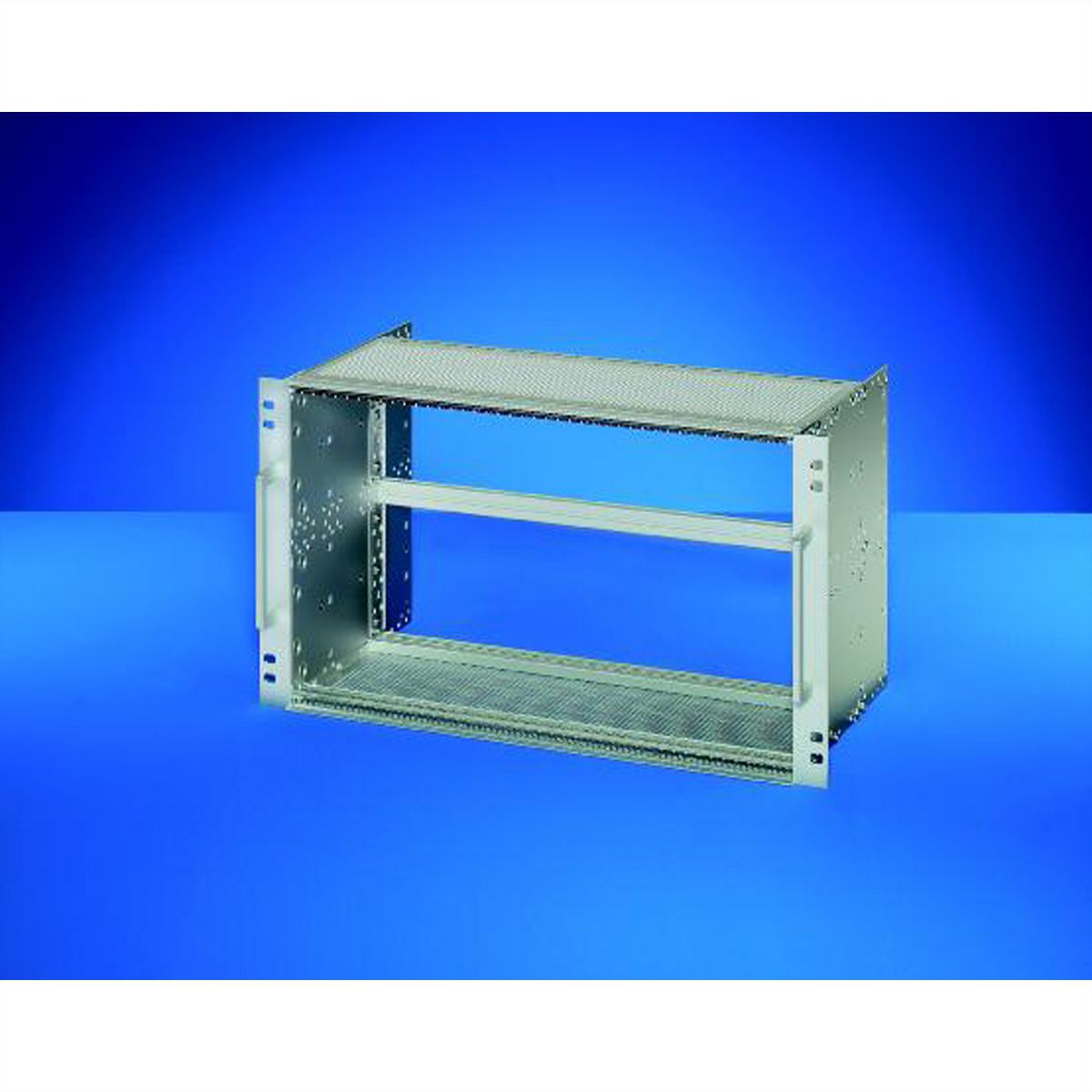 SCHROFF EuropacPRO 19" moduledrager voor rail, afgeschermd, EN 50155, CompactPCI, 6 HE, 84 PK, 235 mm