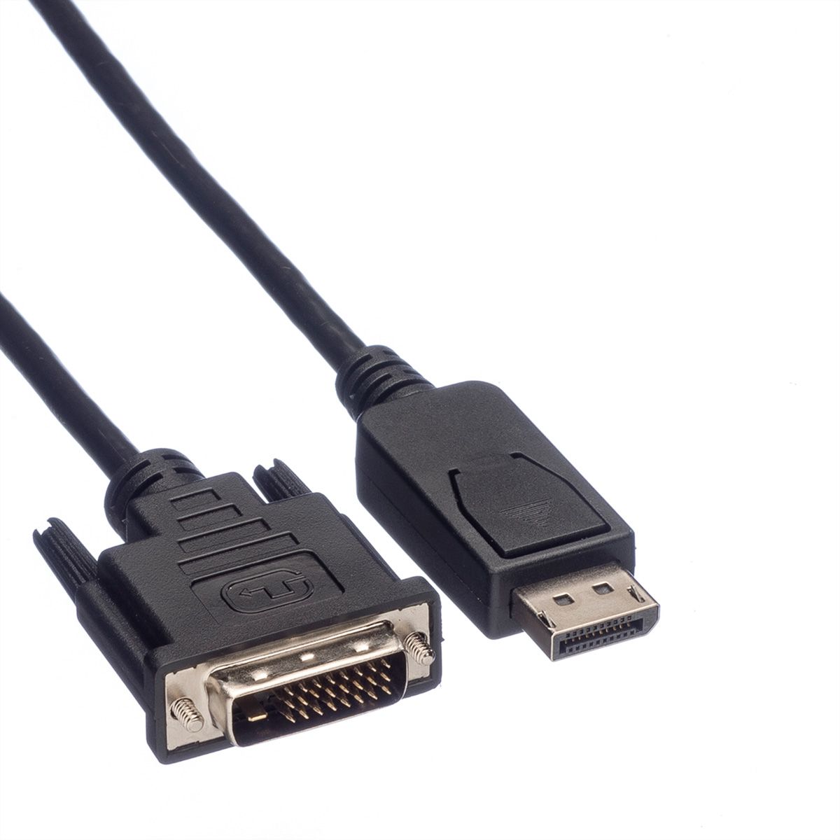 ROLINE DisplayPort Cable, DP-DVI (24+1), M/M, black, 5 m