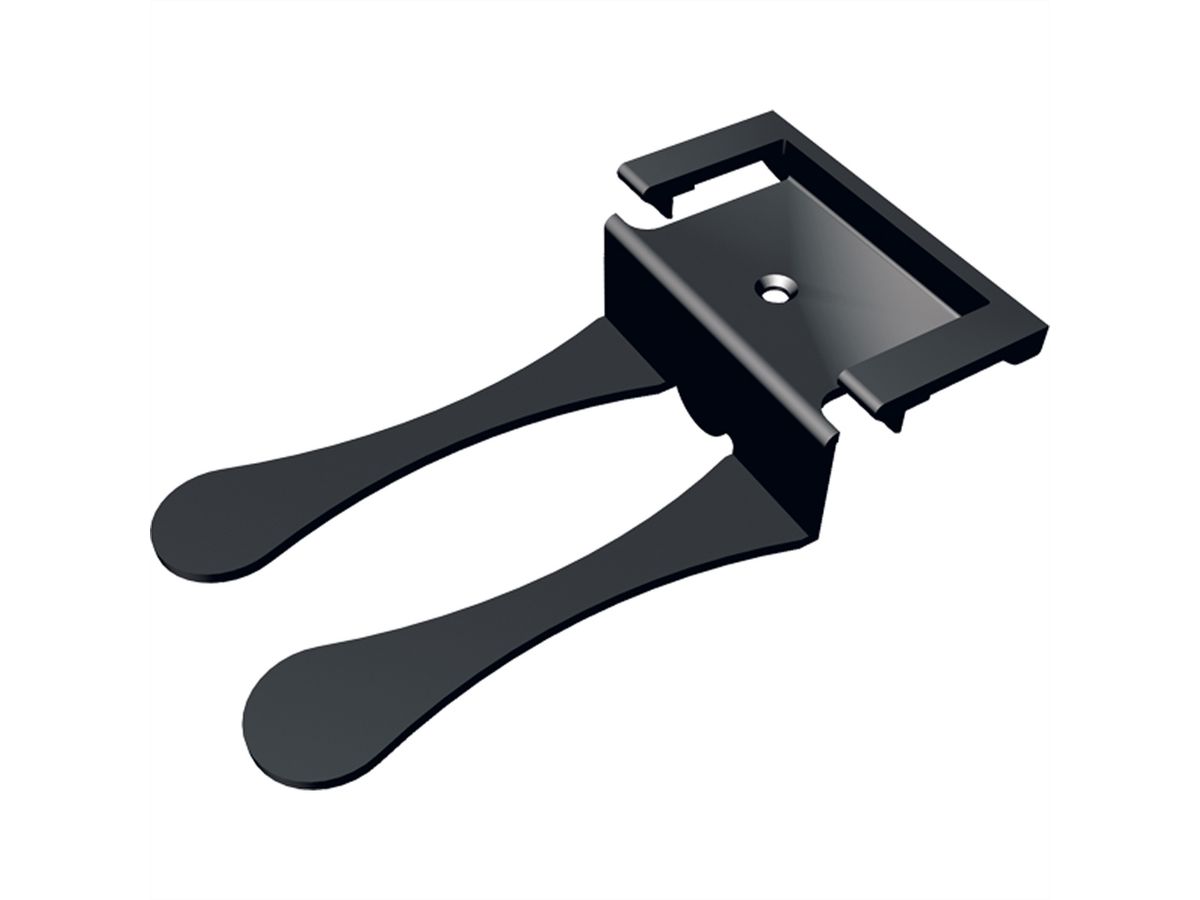 BACHMANN kabelslang Easy-Clip vloercontactdoos Classic zwart RAL9005