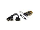 EXSYS EX-45364 4 Port RS-232/422/485 PCIe Karte Low Profile mit Octopus Kabel