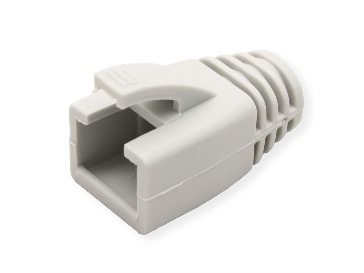 VALUE Tulle voor RJ45 connector, 10 stuks, grijs