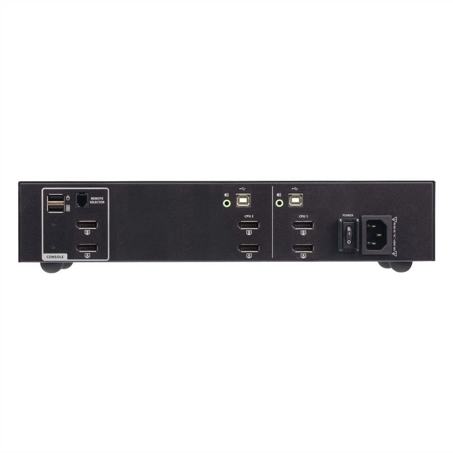 ATEN CS1142DP4 2-Poorts USB DisplayPort Secure KVM Switch