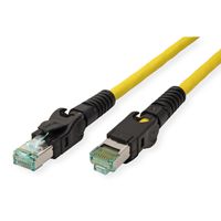 EasyLan VarioBoot Patch cable Cat.6A, S/FTP, yellow, 3 m