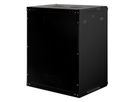ROLINE 19-inch wandbehuizing Basic Plus 18U, 600x450 BxD zwart