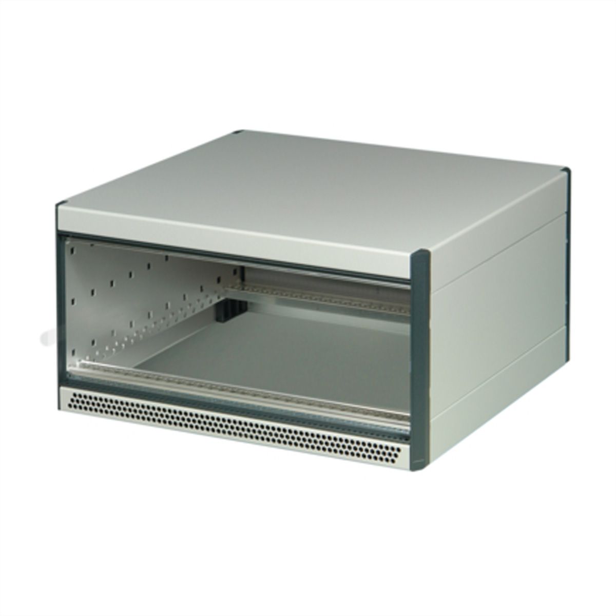 SCHROFF RatiopacPRO AIR bureaukast, achteraf te plaatsen afscherming, Front Trim, 3/4 HE, 84 HP, 435 mm