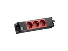 BACHMANN STEP BASE 3xCEE7/3 rt GST18, rood / zwart