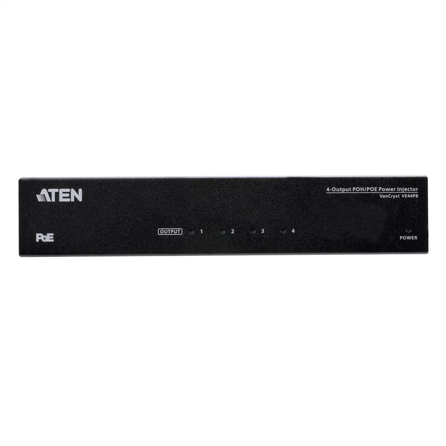 ATEN VE44PB 4-Output POH/POE Power Injektor