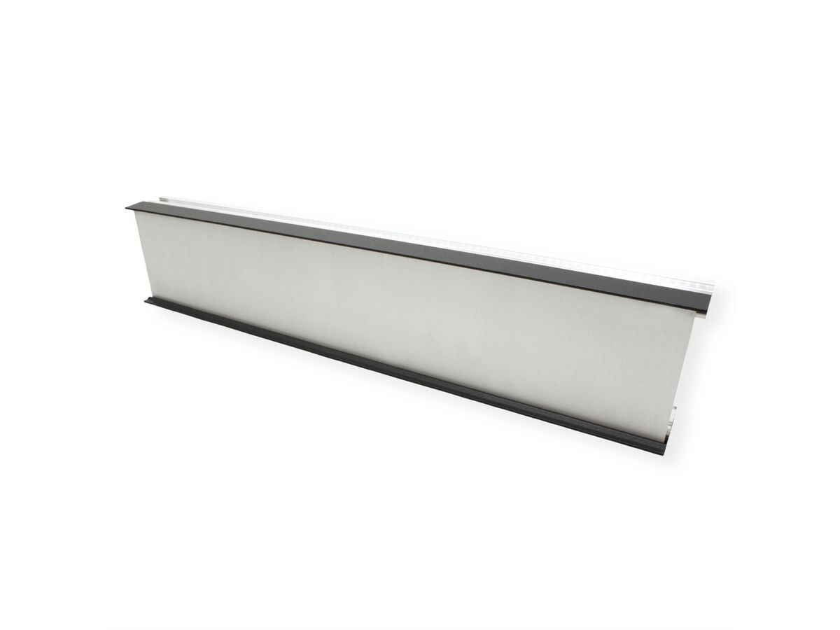 SCHROFF RatiopacPRO EMC Frontplaat, gegroefd, afgeschermd, 2 HE, 84 PK, 2,5 mm, Al, geanodiseerd voor, geleidend achter
