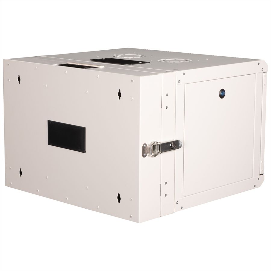 ROLINE 19-inch wall-mounted housing Pro 7 U, 600x600 WxD two-part swivelling grey