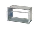 SCHROFF EuropacPRO 19" moduledrager voor rail, afgeschermd, EN 50155, CompactPCI, 6 HE, 84 PK, 235 mm