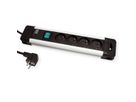 BACHMANN CONNECTUS 4xUTE 1xSchalter Strom 2,0m CEE7/7