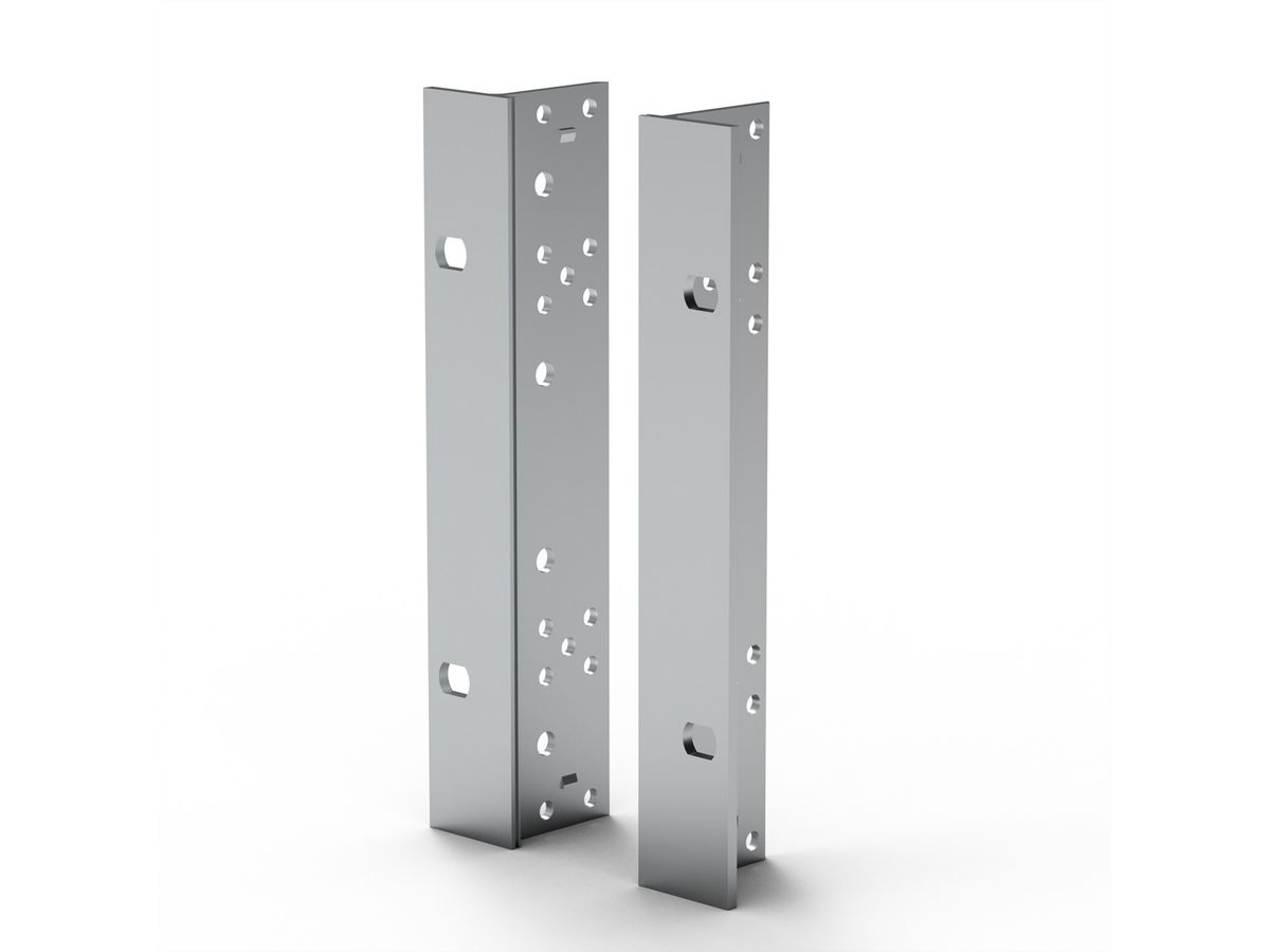 SCHROFF EuropacPRO 19" beugel voor roestvaststalen pakking, type F, 4 HE
