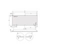 SCHROFF Front Panel Kit, Shielded, Bottom Hinged, 6 U, 63 HP, 2.5 mm, Al, Front Anodized, Rear Conductive
