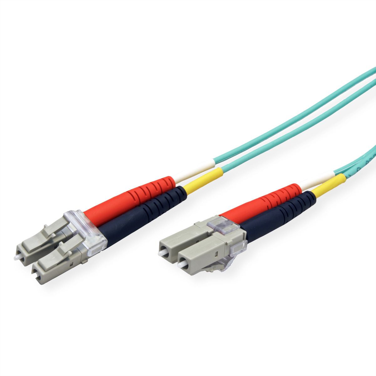 METZ CONNECT OpDAT patch cord, LC-D/LC-D OM3, 8 m
