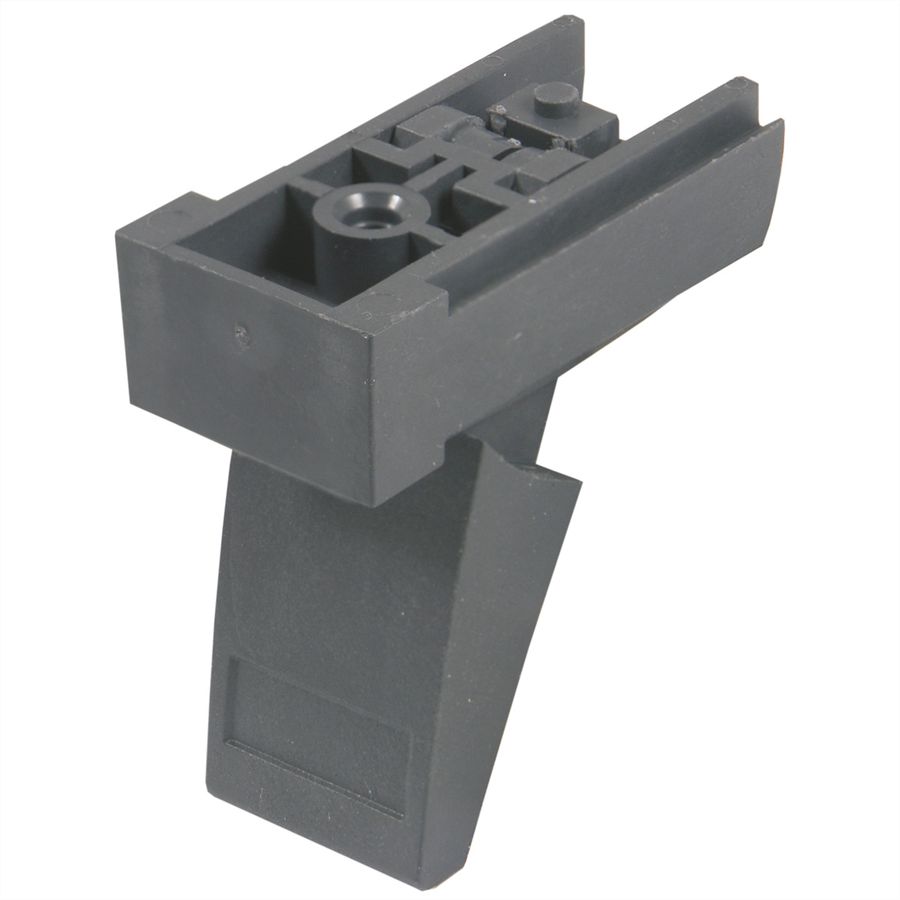 SCHROFF opstelvoetje voor chassis, kunststof, RAL 7016