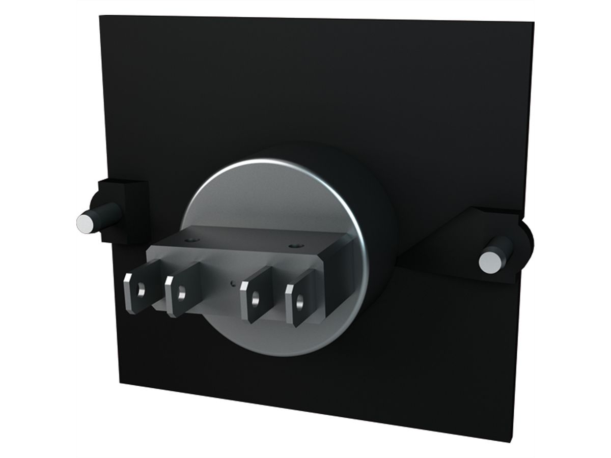 BACHMANN frame 1xbutton stainless steel