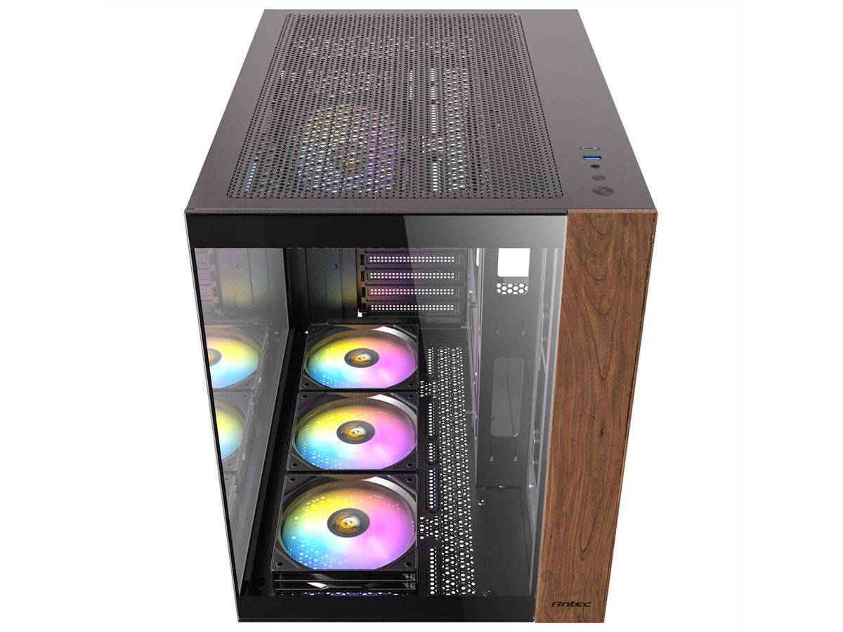 ANTEC CX800 ARGB_B PC case Midi Tower Wood ATX