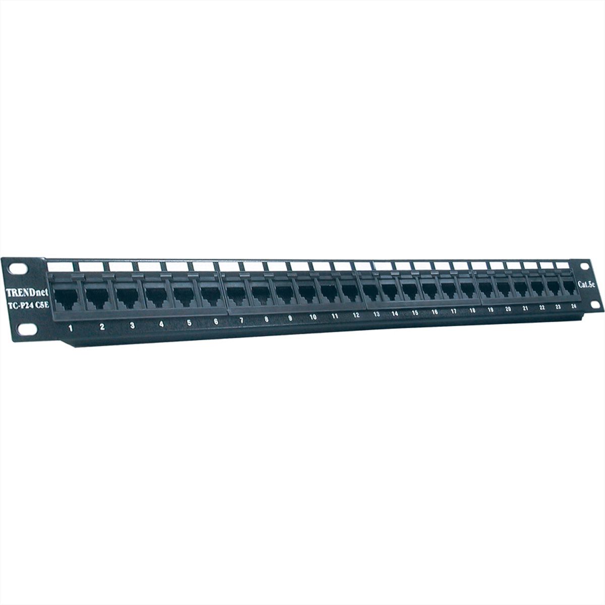 TREDNnet TC-P24C5E 24-port Cat5/5e Unshielded Patch Panel