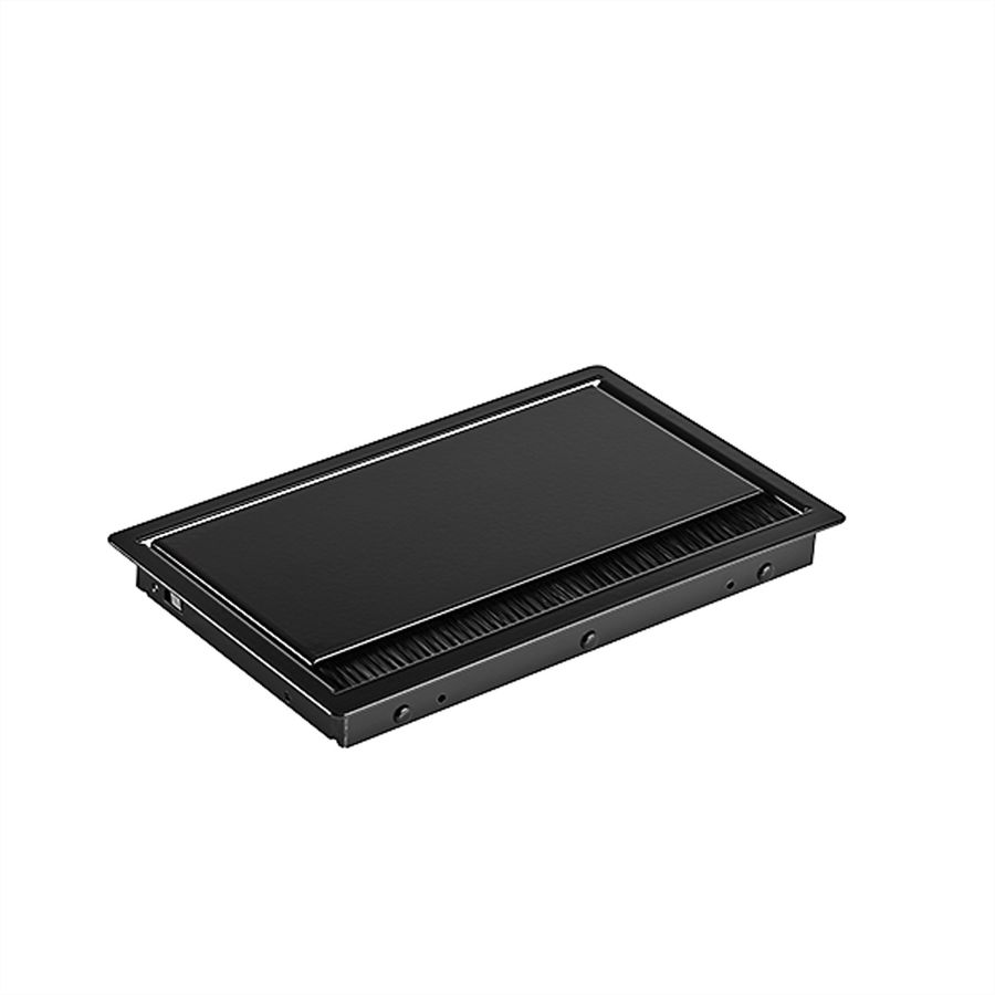 BACHMANN CONI COVER inbouw frame, 3-voudig zwart