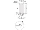 SCHROFF-insteekmodule U-profiel voor greepvorm 1, 3 HE, 6 HE, 2,5 mm, Al, voorkant geanodiseerd, achterkant geleidend