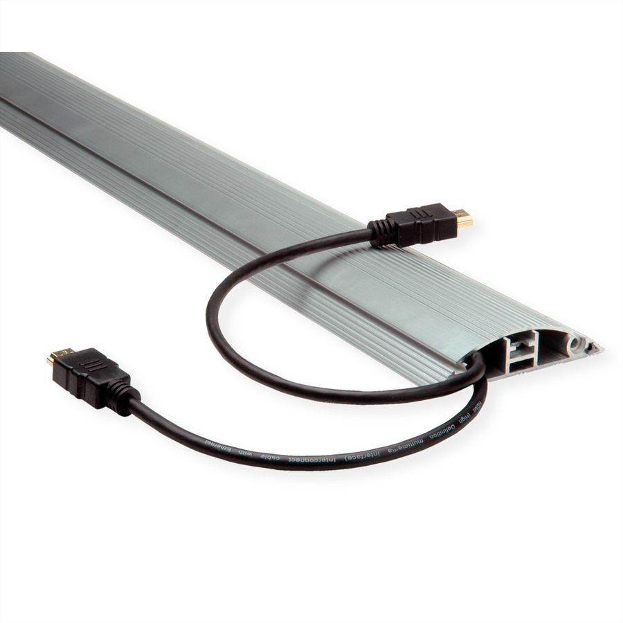 ROLINE HDMI High Speed Cable + Ethernet, TPE, black, 1 m