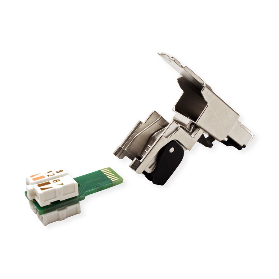 TELEGÄRTNER MFP8 RJ-45-connector Cat.6A (klasse EA) T568B voor veldmontage