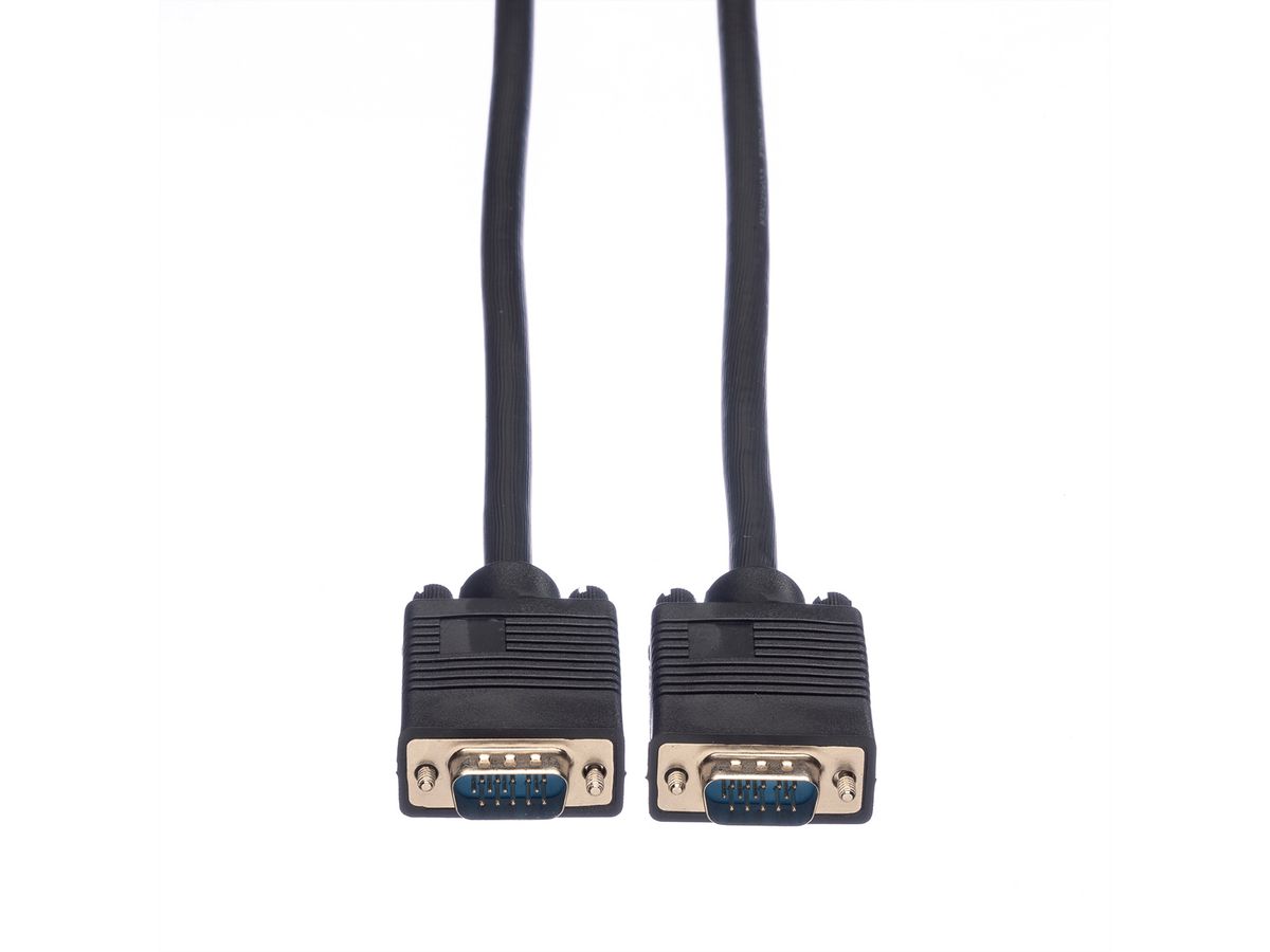 ROLINE SVGA Cable, HD15, M/M, 2 m