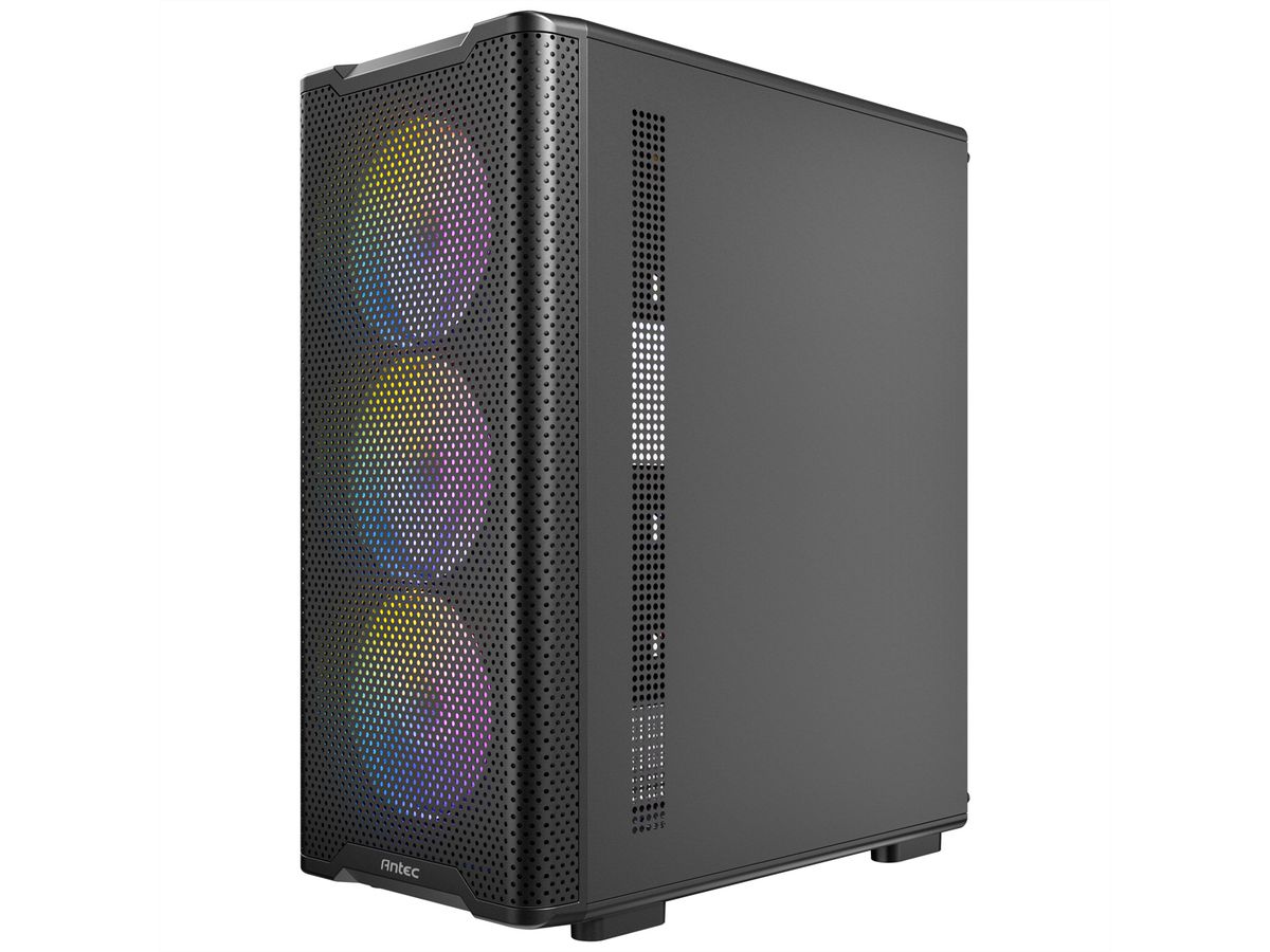 ANTEC VX-310 ARGB ATX, Micro-ATX, ITX Mid-Tower Gaming PC Case, black