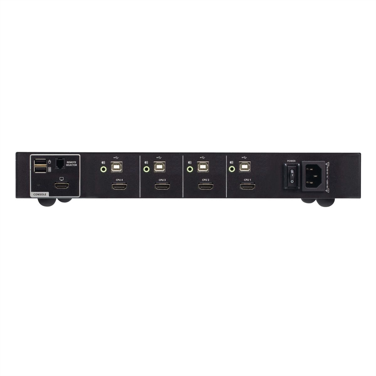 ATEN CS1184H4 4-poorts 4K HDMI Secure KVM PSD PP V4.0 Conform