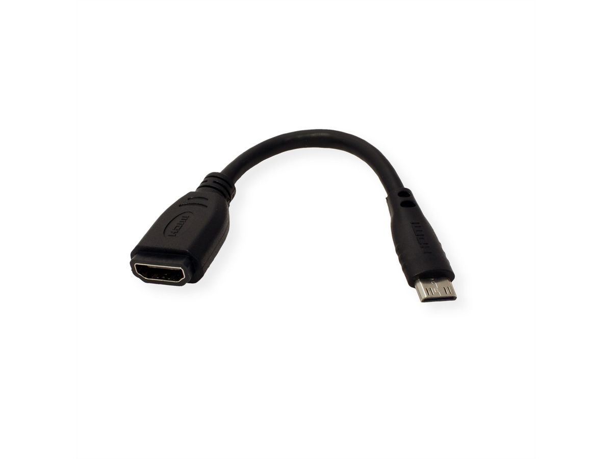 VALUE HDMI-adapterkabel HDMI - HDMI Mini, female/male