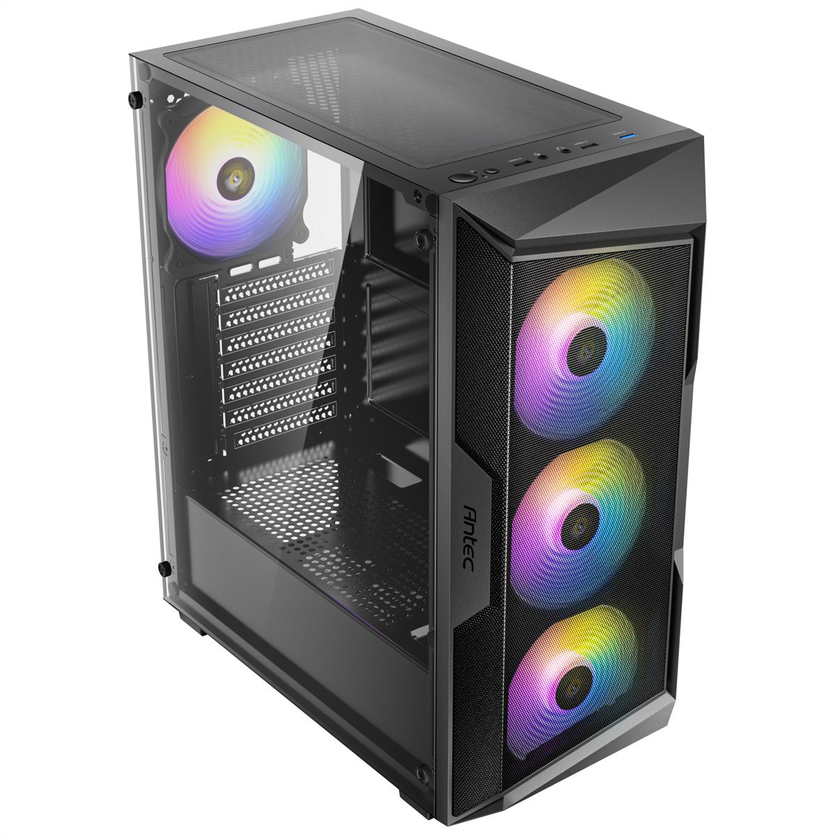 ANTEC AX61 Elite PC case Midi Tower Gaming ATX, black