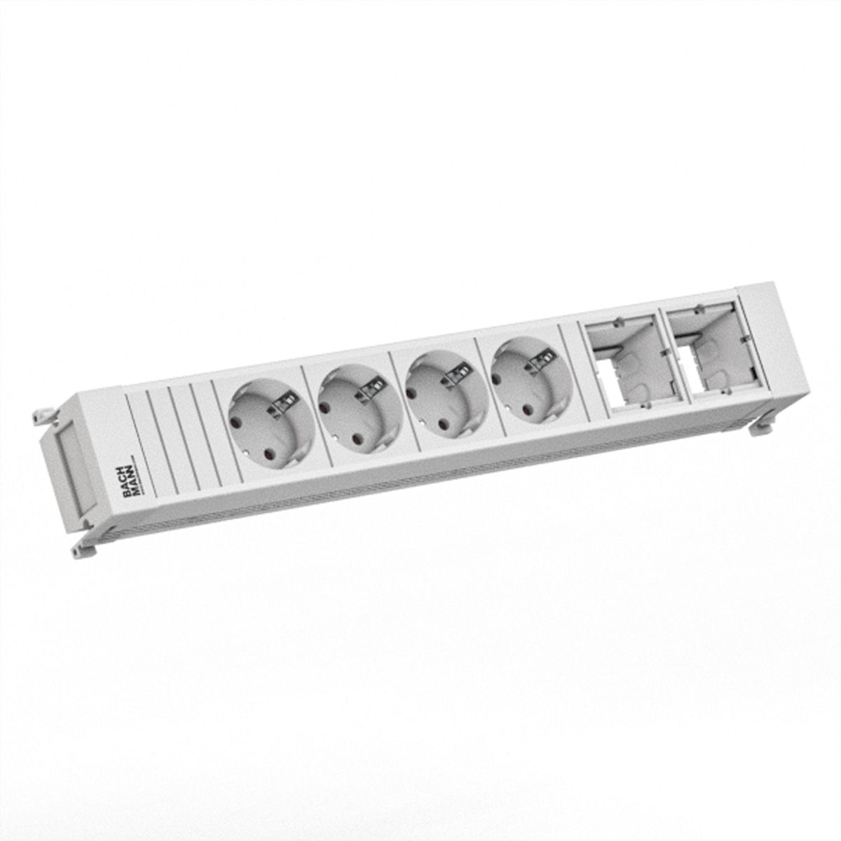 BACHMANN POWER FRAME 4xCEE7/3 2xCM 0.2m GST18 RAL9010
