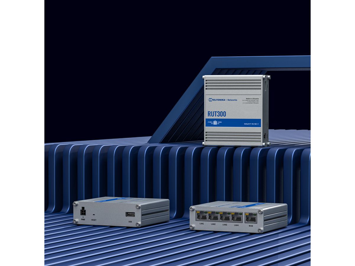 TELTONIKA RUT300 Industriële Ethernet-router