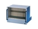 SCHROFF VME64x-systeem, 8 HE, 21 sleuven, open frame voeding