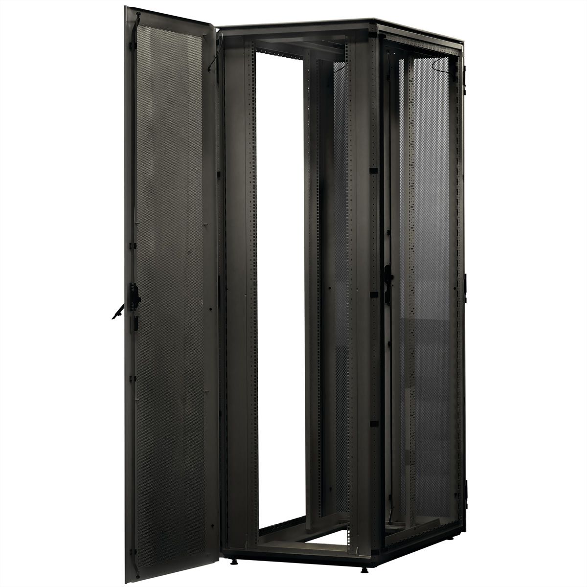 SCHROFF Varistar Server Cabinet, RAL 7021, Side-by-Side, 52 U, 2450H, 600W, 1000D