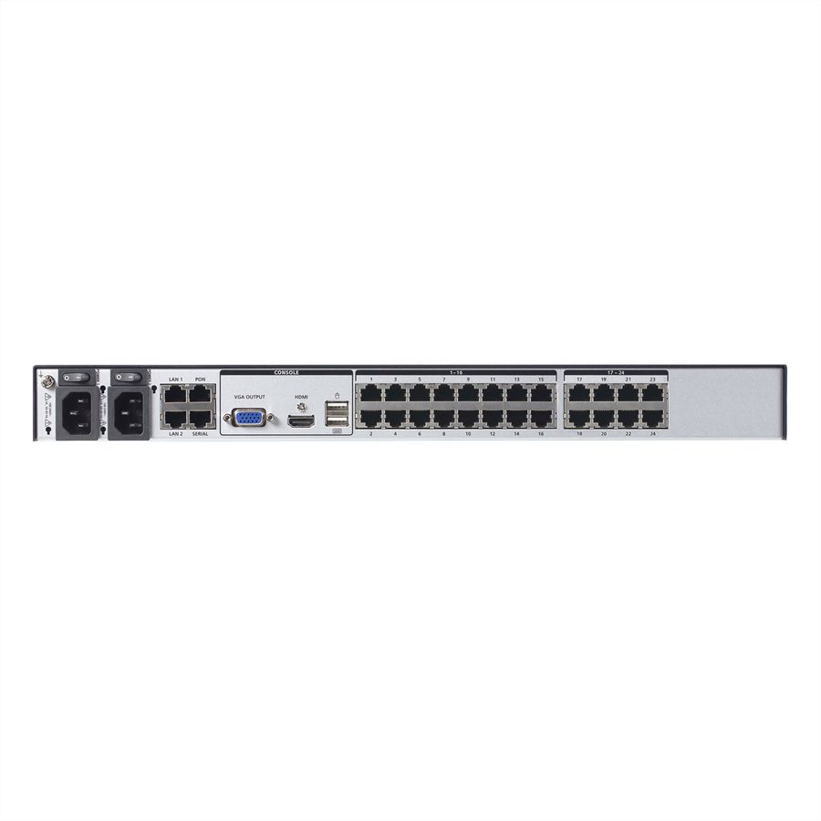 ATEN KN2124VB 24-poorts Cat 5 KVM over IP 1 lokaal en 2 remote
