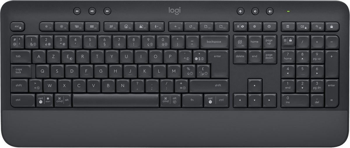 Logitech Signature K650 toetsenbord Bluetooth AZERTY Nederlands Grafiet