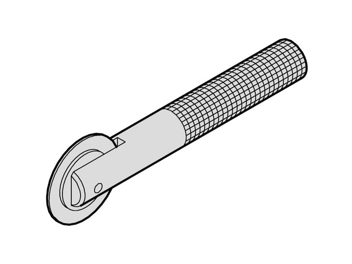 SCHROFF Assembly Tool for Horizontal Rails Stainless Steel EMC Gasket