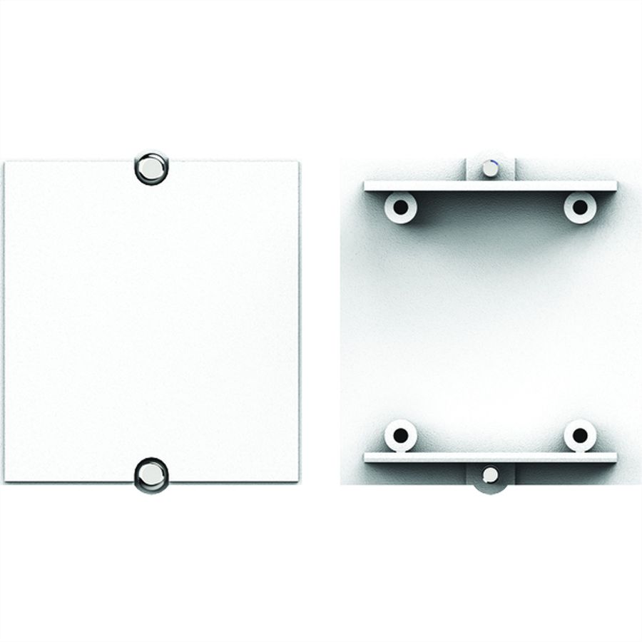 BACHMANN frame blind with screw-on dome white